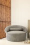 Atelier Del Sofa Juego de Sofá de 1 Plaza y Pouffe Antracita